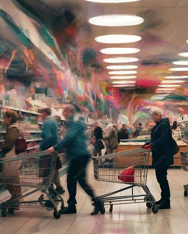 Mall inside the community
