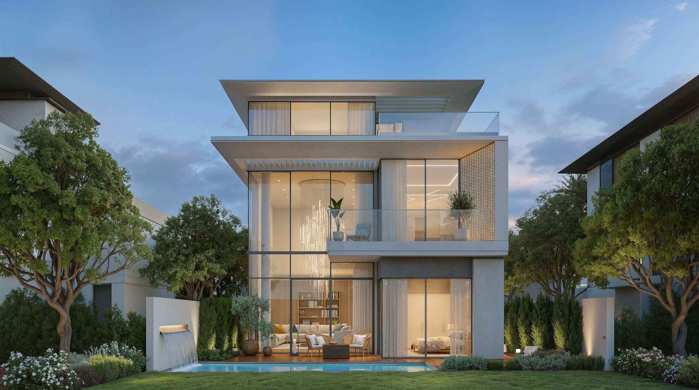 starting price at AED 3,350,000 for 4br standalone villa at Azizi Florence Sharjah