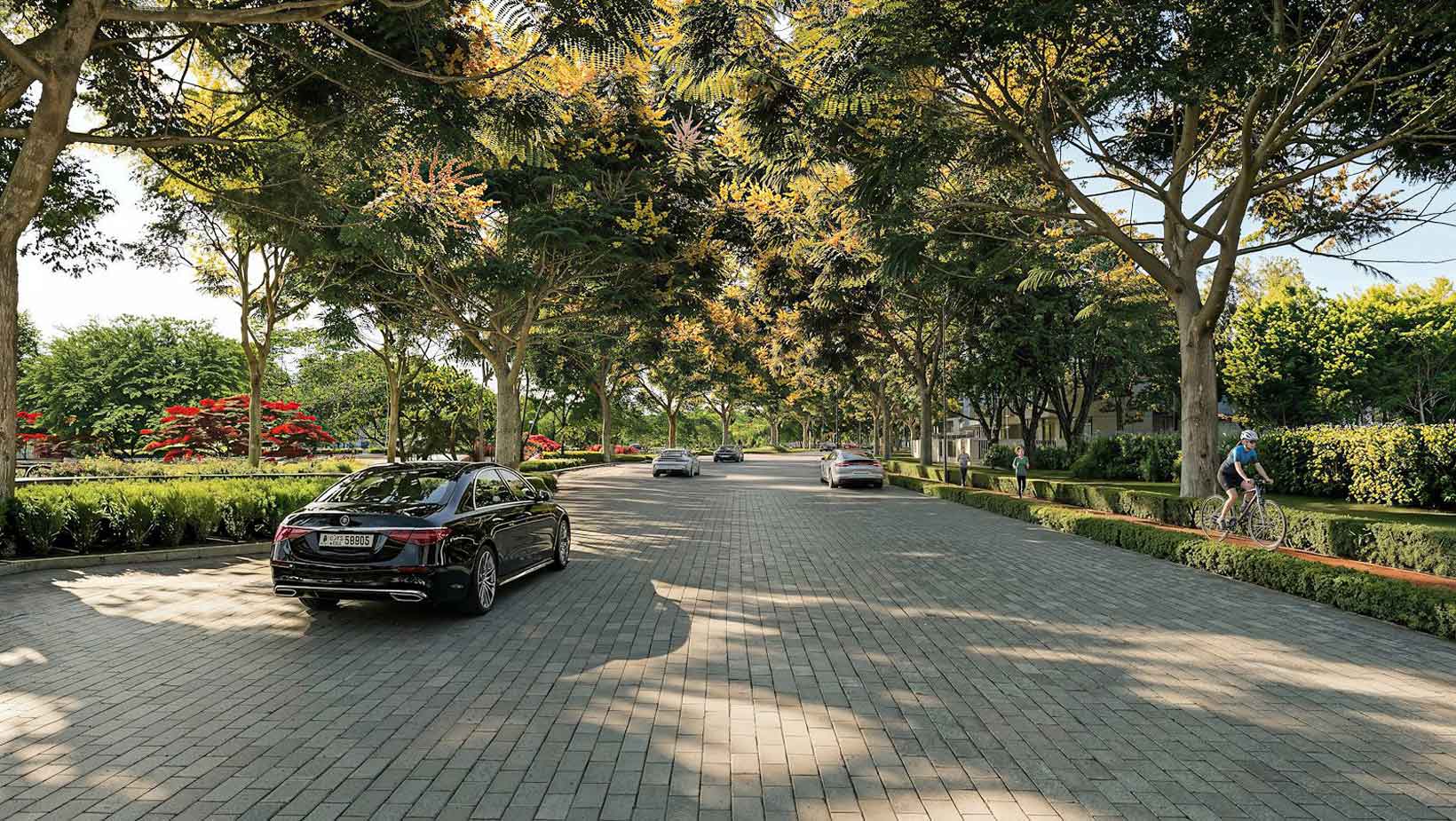 4lane inside driveaway in florence by azizi community