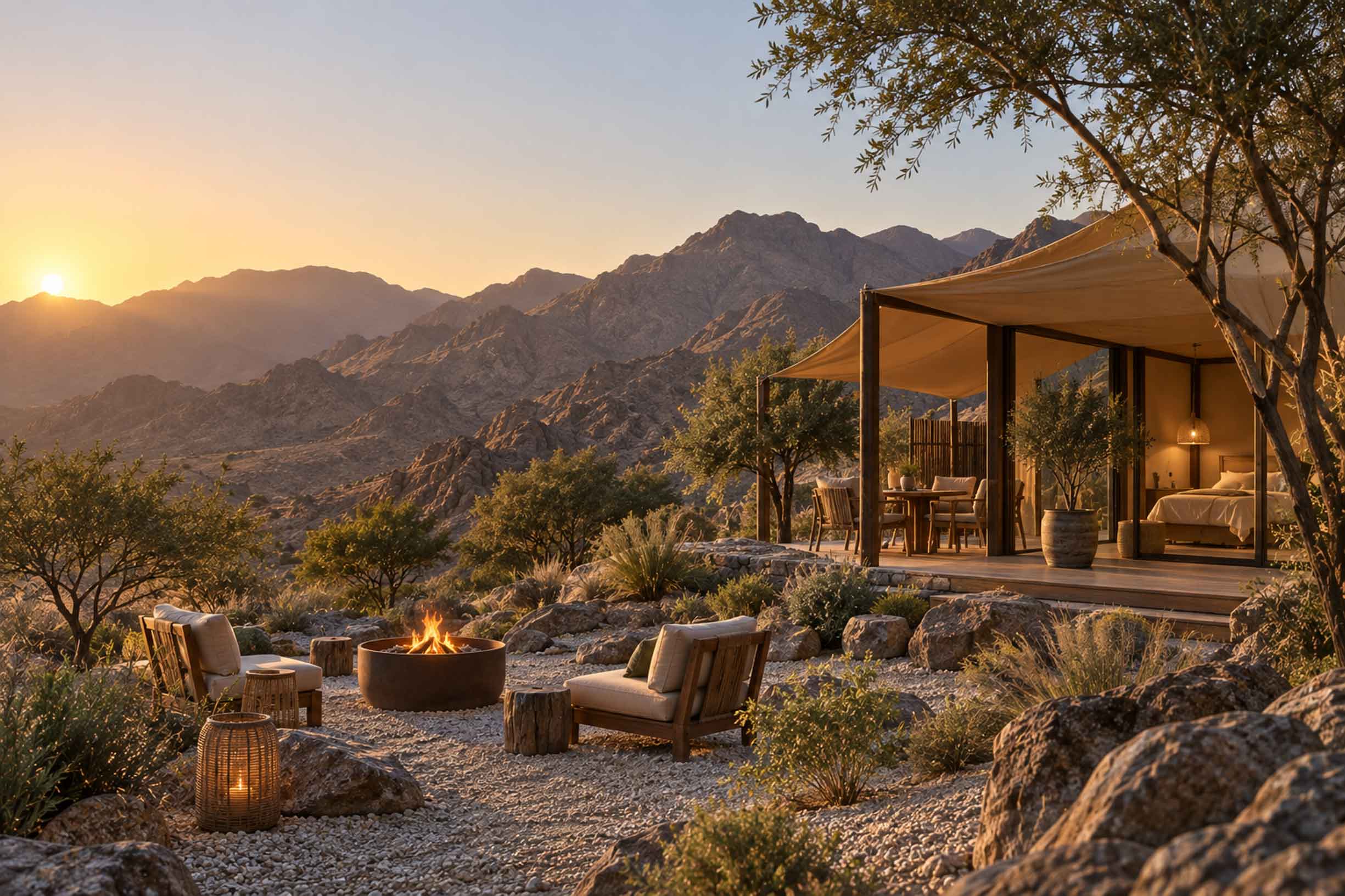 Sharjah-Naturally Eco retreat tucked into Sharjah’s rugged mountain landscape